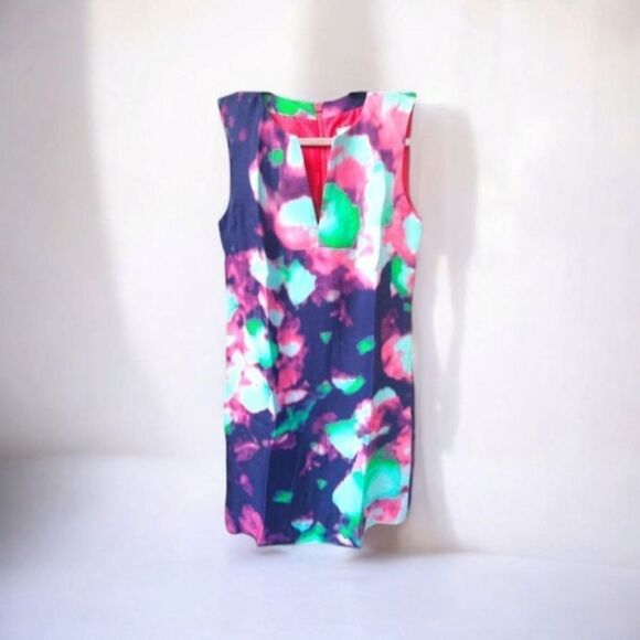 KATE SPADE Keri Water Color Shift Dress. - Picture 1 of 16